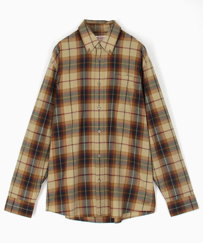 Madras Button-Down Shirt