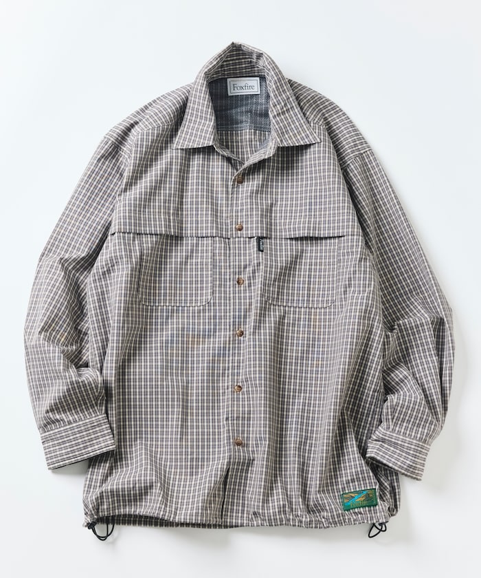 Foxfire × FREAK'S STORE 別注 フィッシングポケット ロングスリーブ スピンドルシャツ