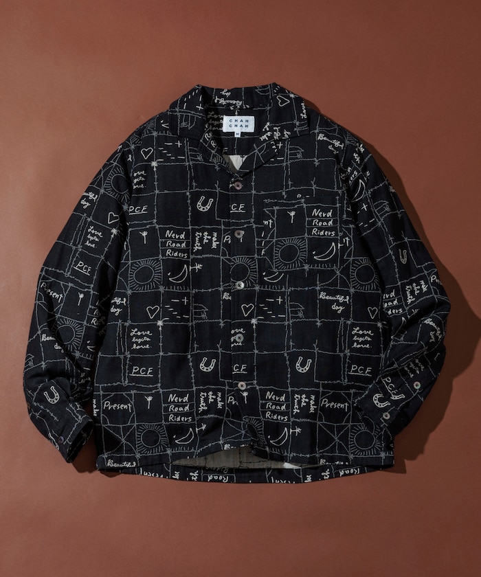 別注 Original Jacquard L/S Shirts