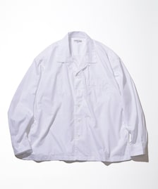 CAHLUMN/Magazine Pocket Broadcloth Open Collar Shirt｜Daytona Park 
