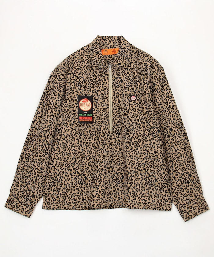 RED KAP/RED KAP × FREAK'S STORE 別注 ハーフジップ プルオーバー