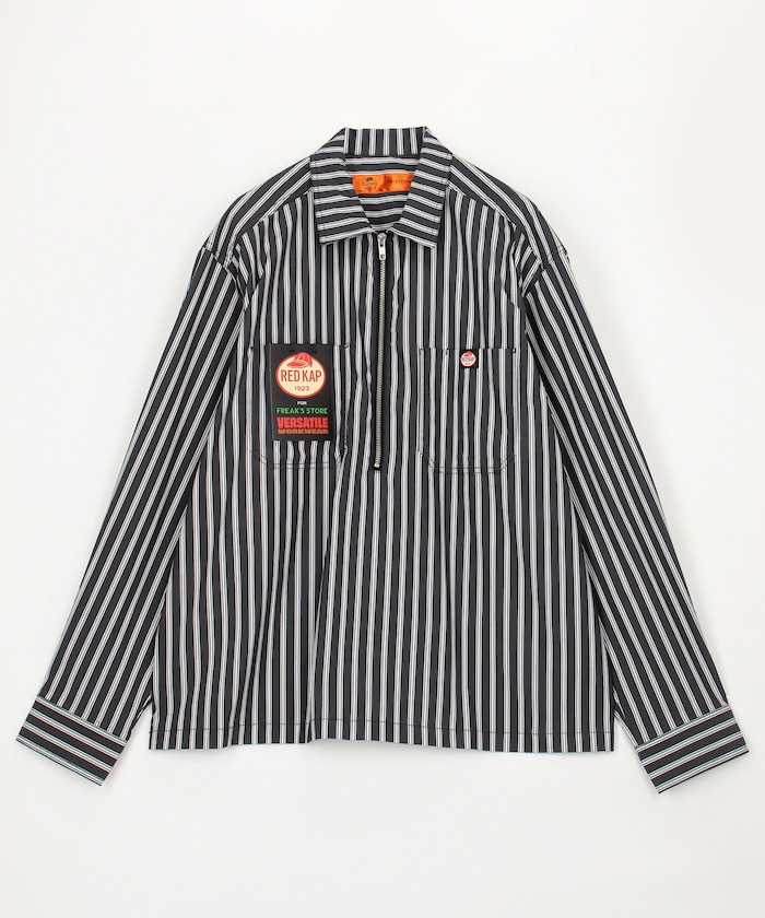 RED KAP/RED KAP × FREAK'S STORE 別注 ハーフジップ プルオーバー