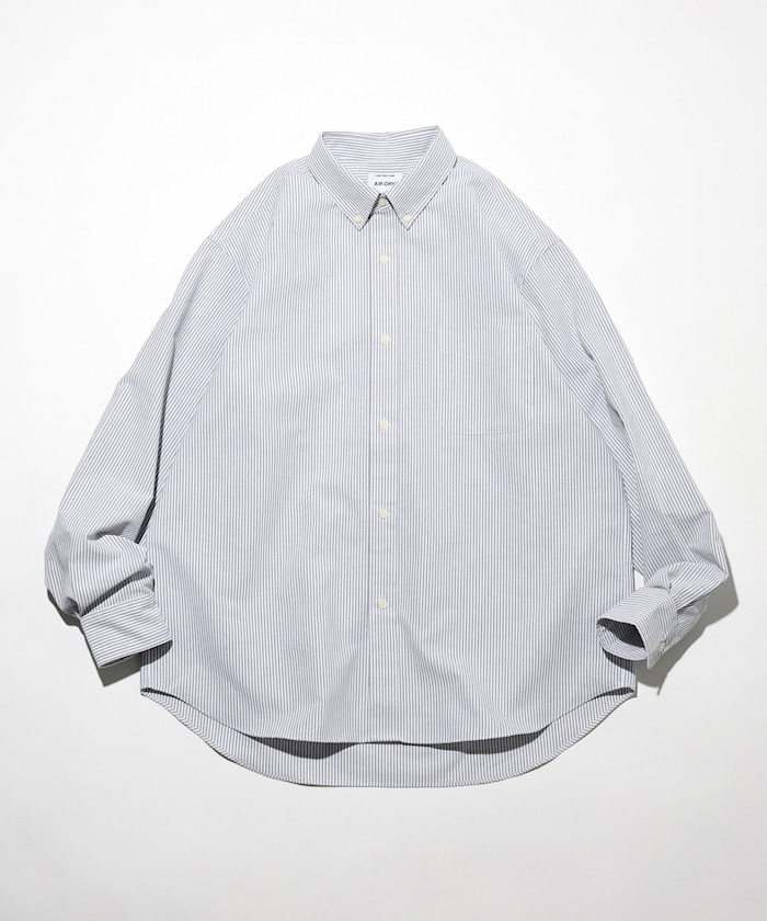 AIRDRY HIGH TECHYARN 高機能素材 オックスフォード ボタンダウンシャツ ロングスリーブ