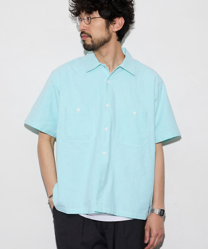 RED KAP/新色追加 別注 オックスフォード クロップド丈 ショート
