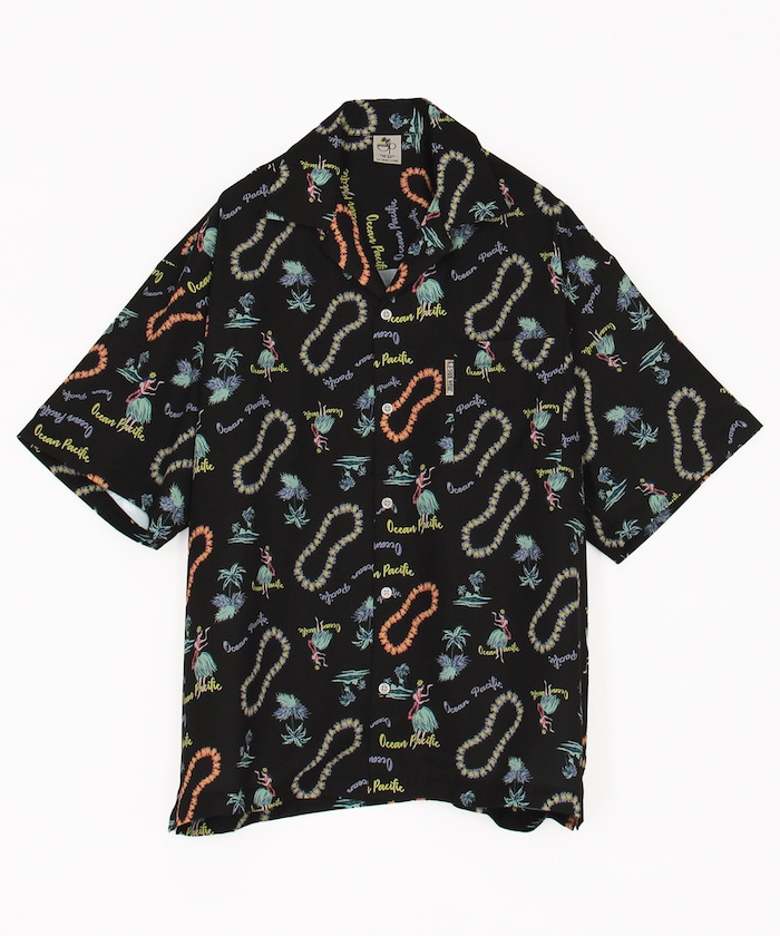 FREAK'S STORE for BEACH & FES / オーシャンパシフィック 別注 HERITAGE ALOHA SHIRT