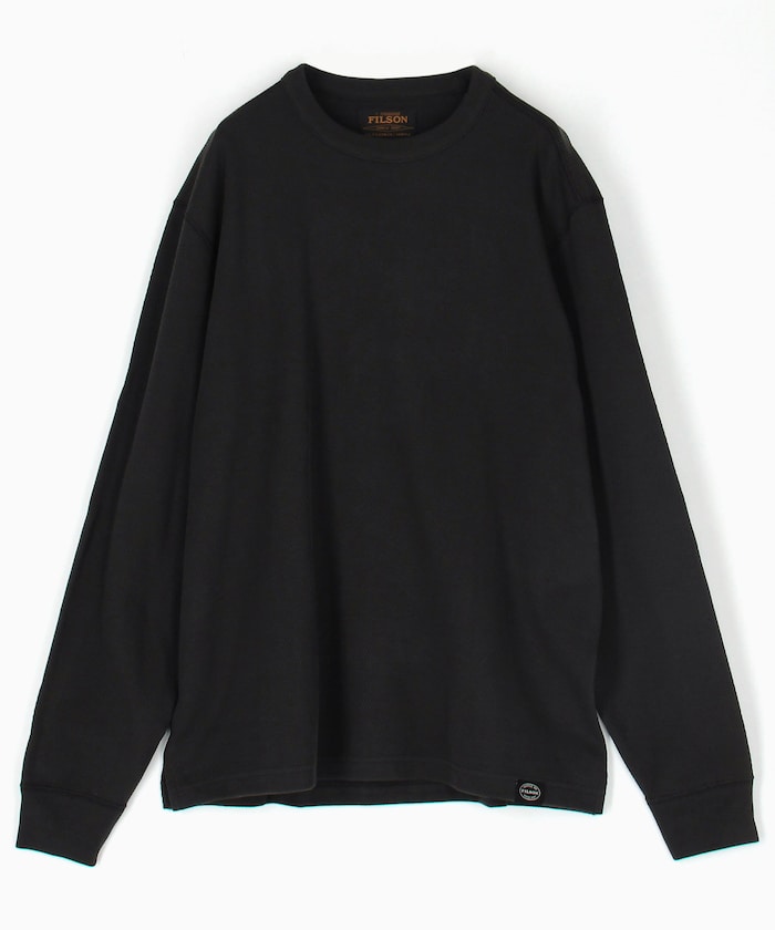 Waffle Knit Thermal Crewneck