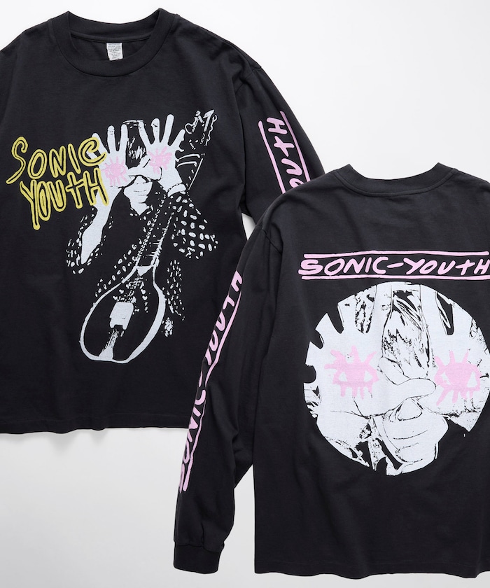 SONIC YOUTH STAR POWER LS TEE