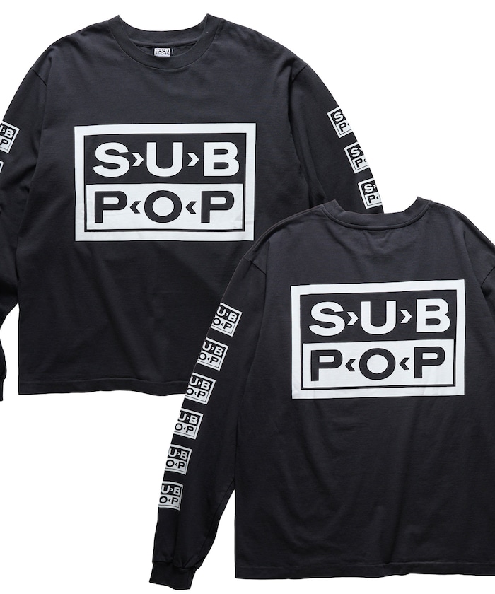 SUB POP LOGOS LS TEE