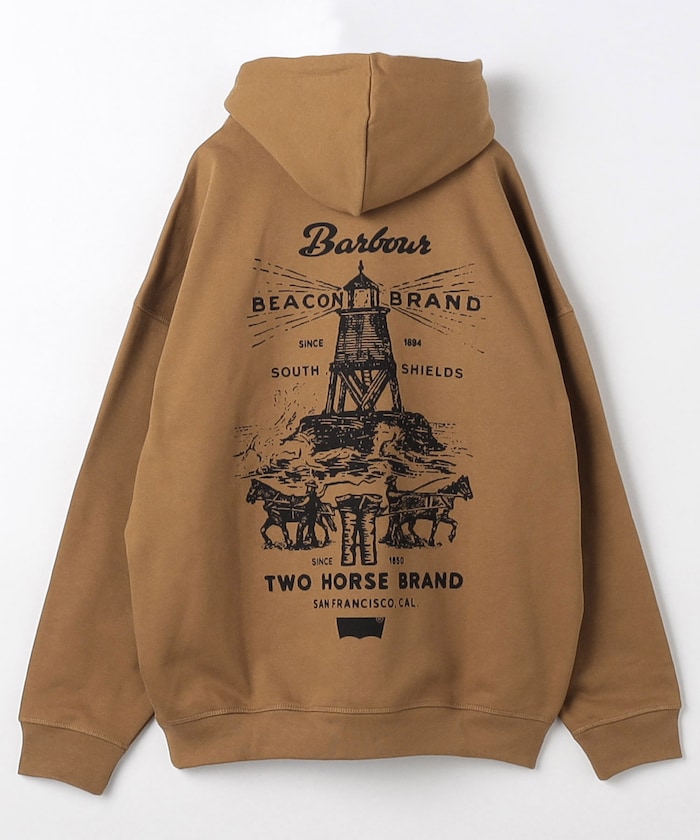 Levi's × Barbour graphic hoodie