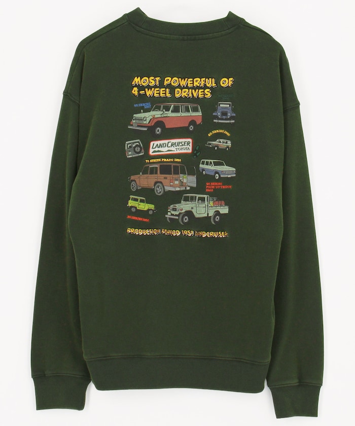 FREAK'S STORE/ランクル ワッペンデザイン クルーネックスウェット