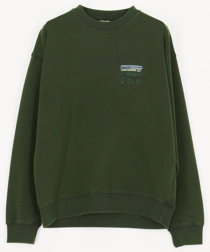 FREAK'S STORE/ランクル ワッペンデザイン クルーネックスウェット