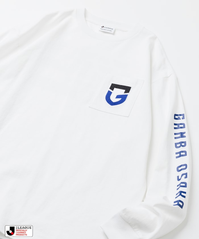 J.LEAGUE × FREAK’S STORE 別注 SUPPORTERS LONG SLEEVE TEE【ガンバ大阪】