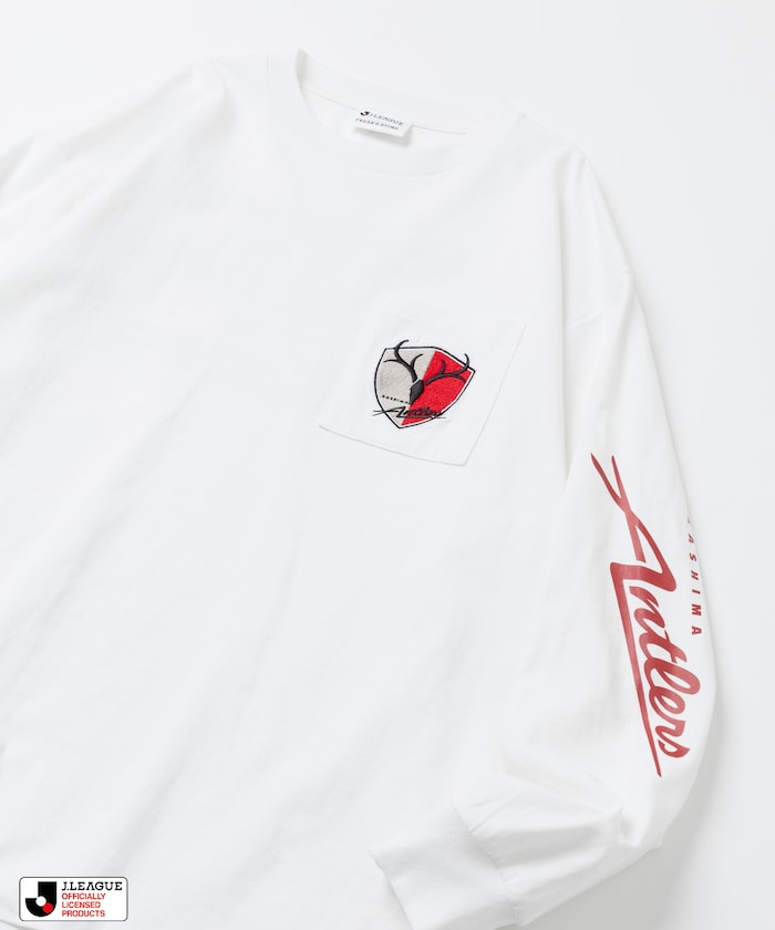 J.LEAGUE × FREAK’S STORE 別注 SUPPORTERS LONG SLEEVE TEE【鹿島アントラーズ】