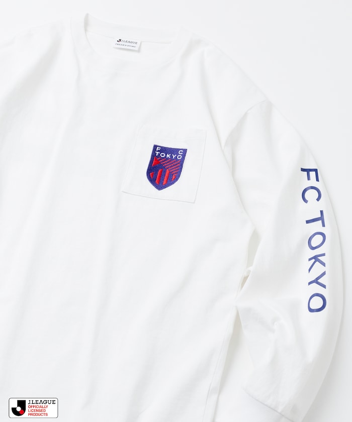 J.LEAGUE × FREAK’S STORE 別注 SUPPORTERS LONG SLEEVE TEE【ＦＣ東京】