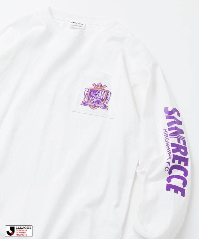 J.LEAGUE × FREAK’S STORE 別注 SUPPORTERS LONG SLEEVE TEE【サンフレッチェ広島】