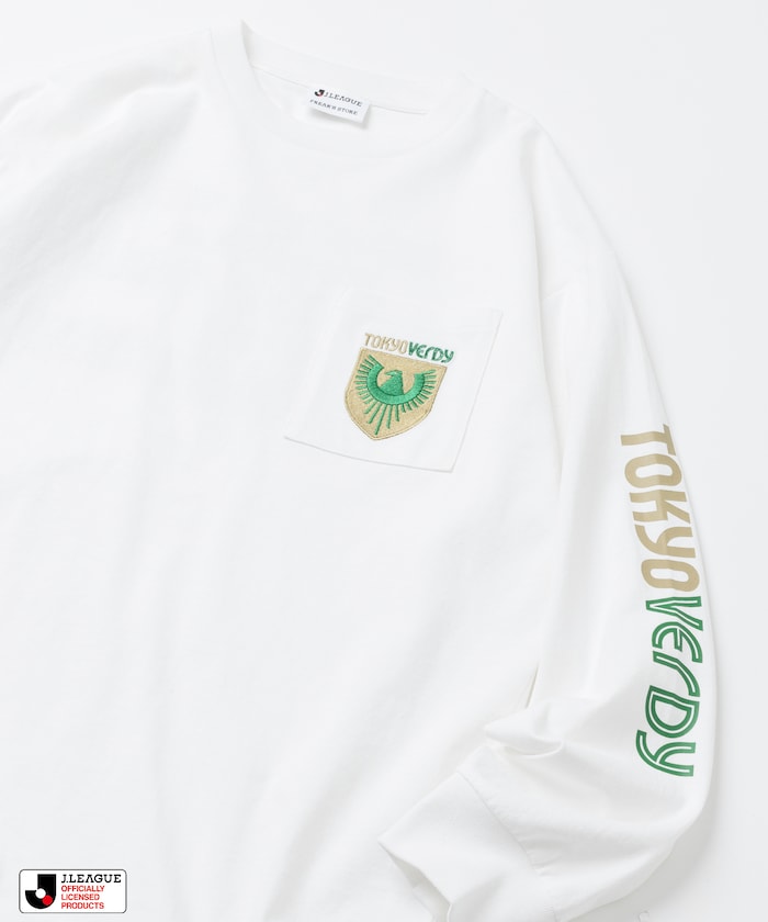 J.LEAGUE × FREAK’S STORE 別注 SUPPORTERS LONG SLEEVE TEE【東京ヴェルディ】