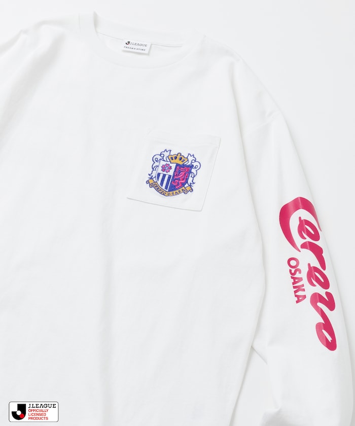 J.LEAGUE × FREAK’S STORE 別注 SUPPORTERS LONG SLEEVE TEE【セレッソ大阪】