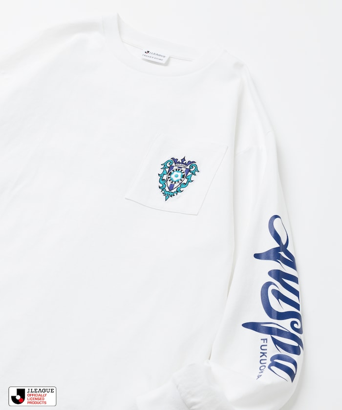 J.LEAGUE × FREAK’S STORE 別注 SUPPORTERS LONG SLEEVE TEE【アビスパ福岡】