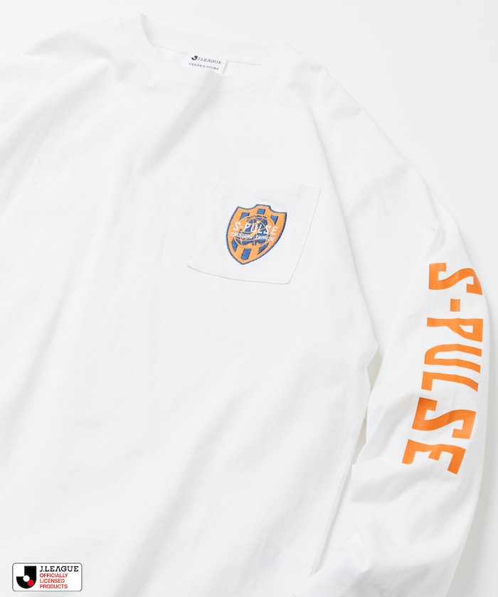J.LEAGUE × FREAK’S STORE 別注 SUPPORTERS LONG SLEEVE TEE【清水エスパルス】