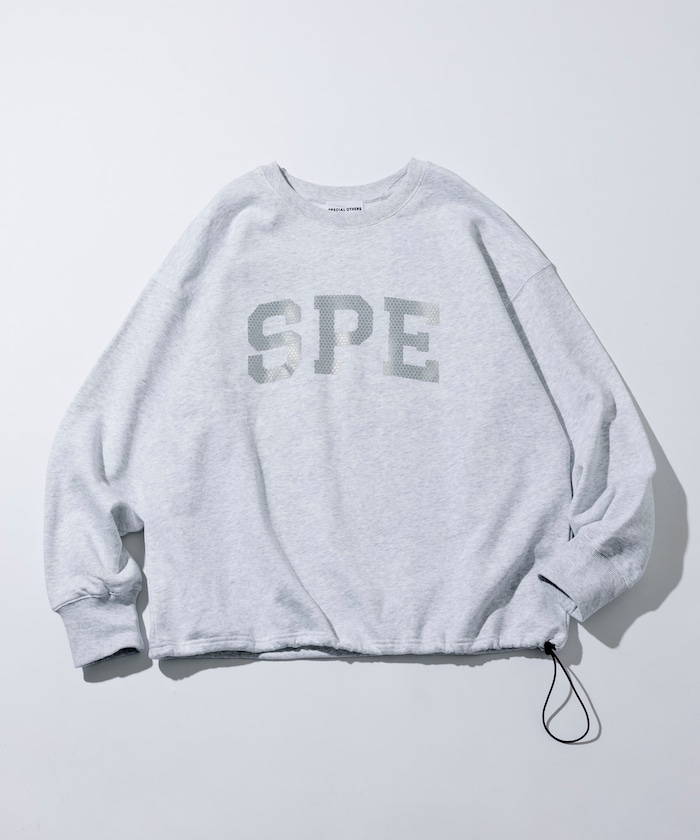 【12月12日12:00発売】SPE × FREAK'S リフレクタープリント クルーネックスウェット