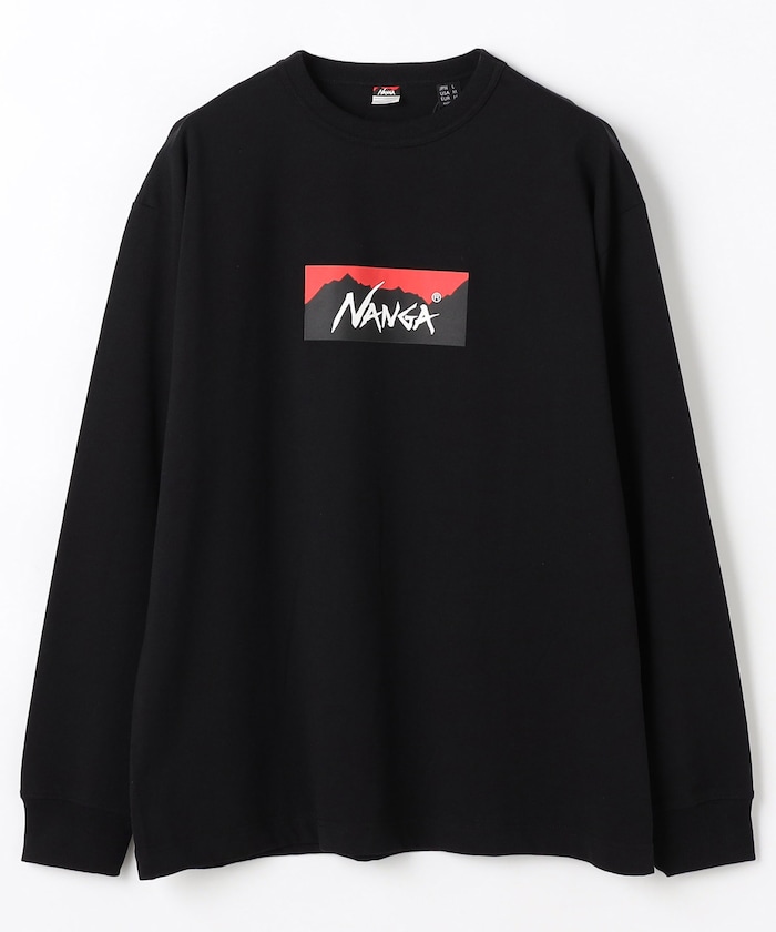 ECO HYBRID BOX LOGO L/S TEE