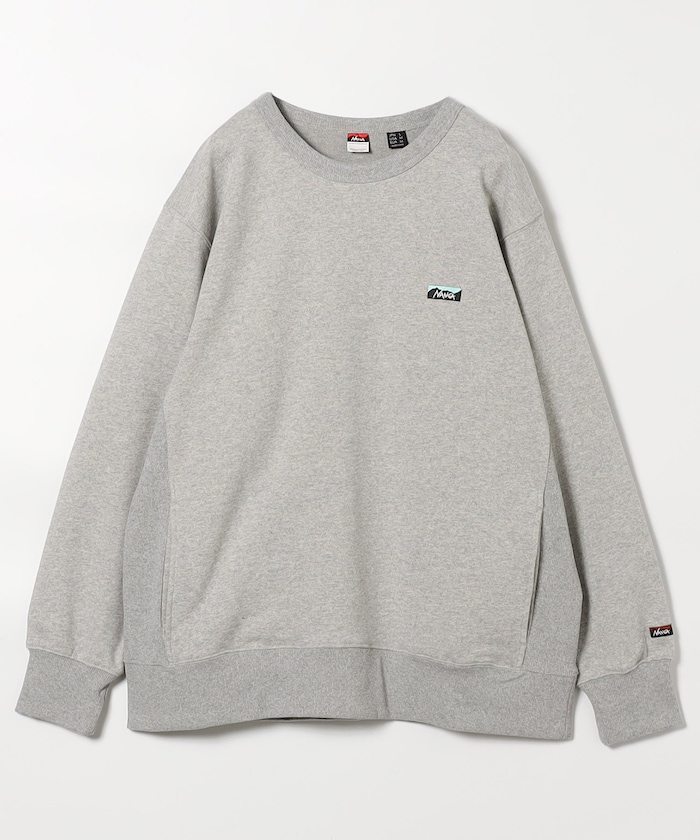ECO HYBRID MINI BOX LOGO EMBROIDERY SWEATSHIRT