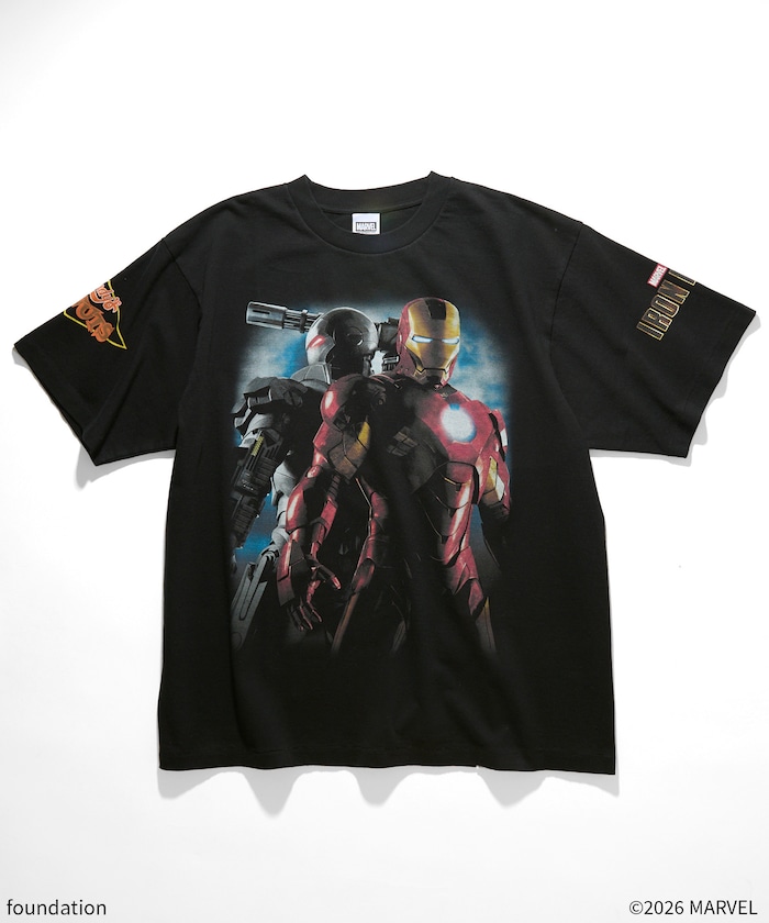 【1/23(金)12:00～販売開始】 IRON MAN2/ Randys Donuts Tee BK1