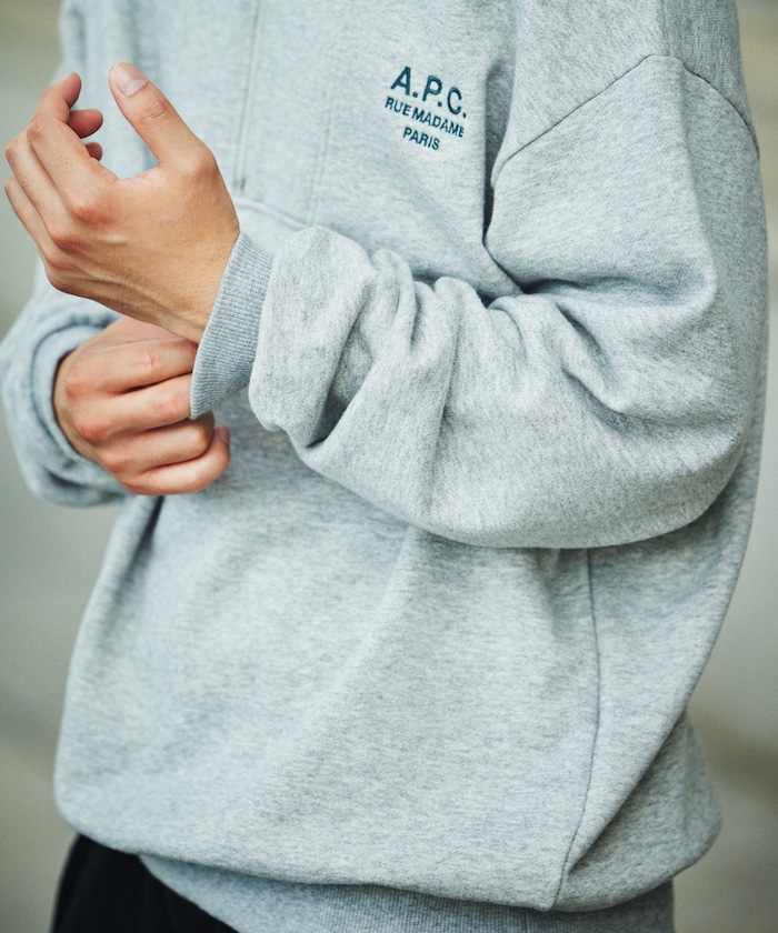 A.P.C./別注 TOP DEMI-ZIP｜Daytona Park(FREAK'S STORE公式通販)