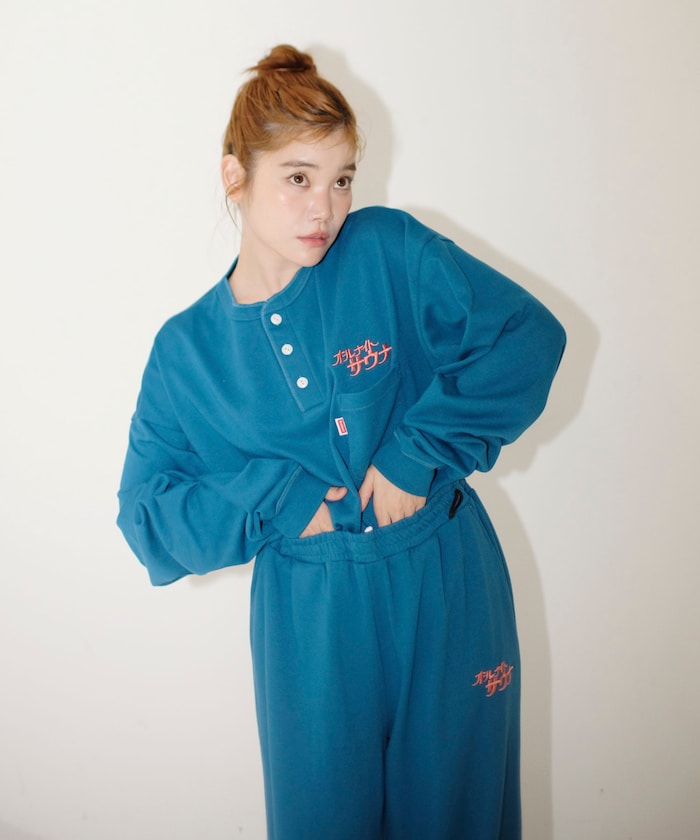 SAUVENIR/SAUVENIR×FREAK'S STORE 別注 L/S KANNAIGI by Healthknit 裏