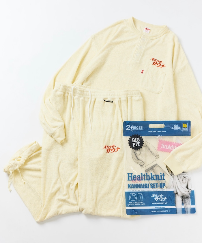 SAUVENIR/SAUVENIR×FREAK'S STORE 別注 L/S KANNAIGI by Healthknit