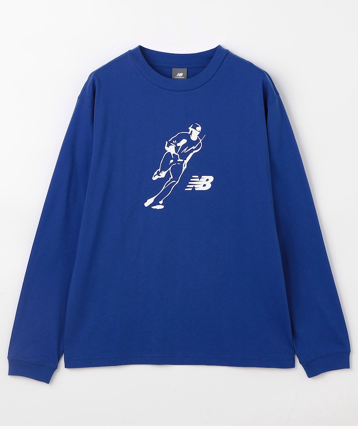 Aooo ロゴロングスリーブTシャツ ネイビー Lサイズ ロンT Aooo ロゴロングスリーブTシャツ ネイビー Lサイズ ロンT Amazon