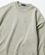 NAUTICA/Bleach Washed Hidden Logo Crewneck Sweatshirt｜Daytona  