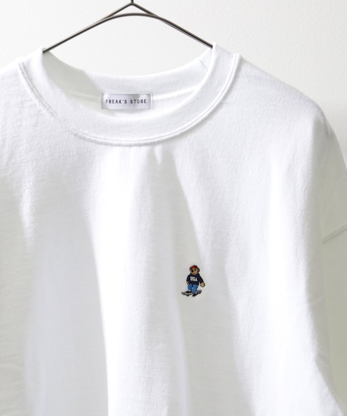 FREAK'S STOREの【ユニセックスでオススメ!】スケートBEAR LOGO CREW PO