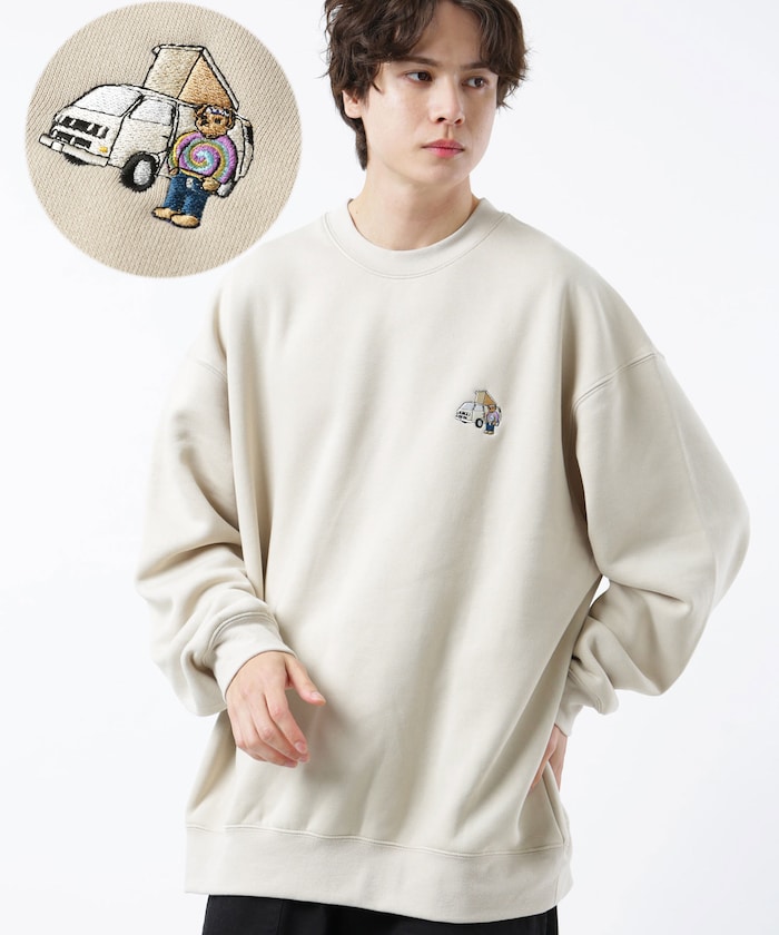 FREAK'S STOREの【ユニセックスでオススメ！】VANLIFE BEAR LOGO CREW PO
