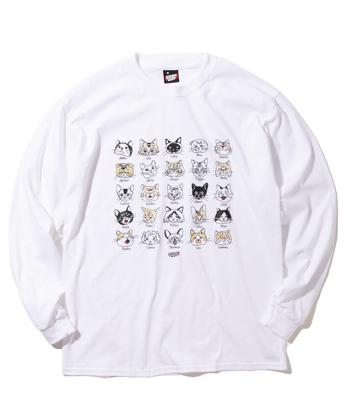 FREAK'S STOREのLONG SLEEVE CAT STARS