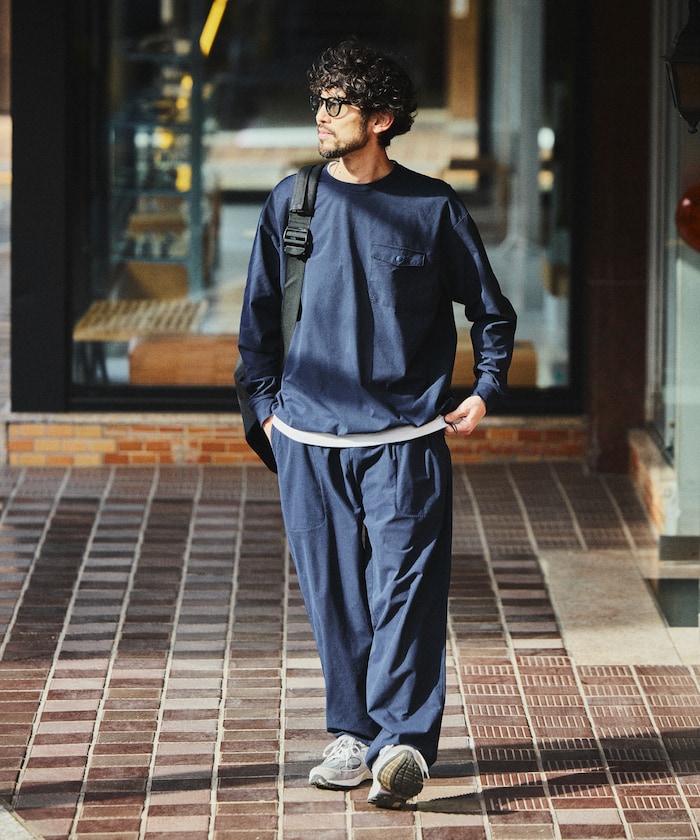 FREAK'S STORE/SOLOTEX パッカブル ロングスリーブ トラベル