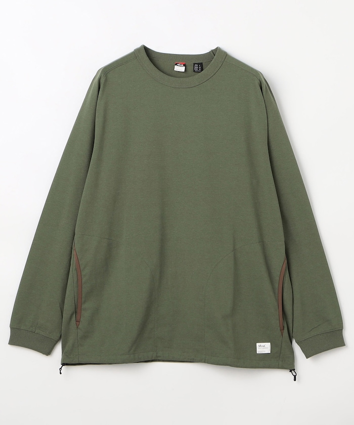 ECO HYBRID OVERSIZED L/S TEE