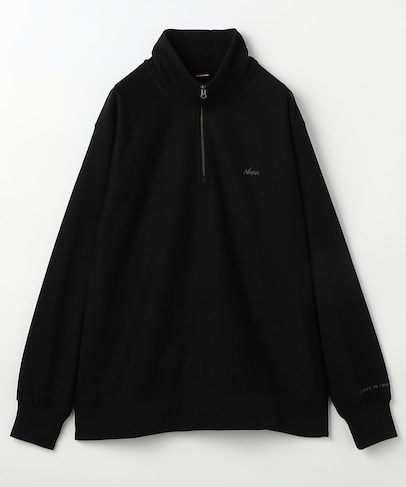 DRY MIX TERRY HALF ZIP SWEAT