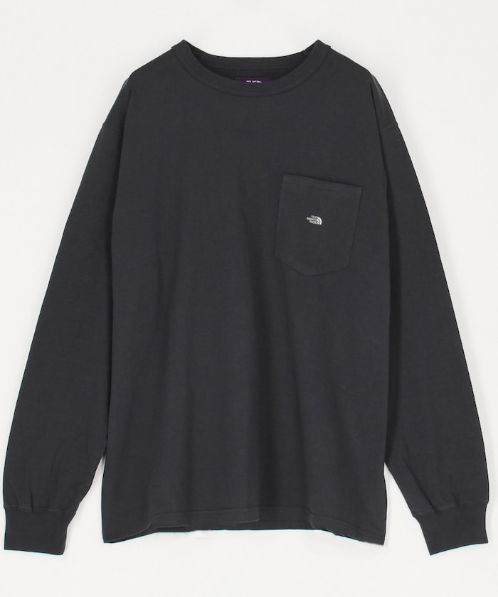 8oz Field Long Sleeve Pocket Tee