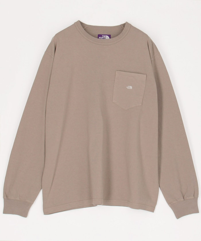 8oz Field Long Sleeve Pocket Tee