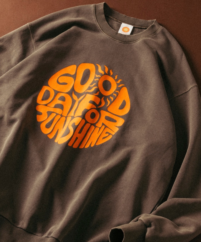 In Side Out Good Day Neon SWT/インサイドアウト グッドデイ ネオン デザインスウェット
