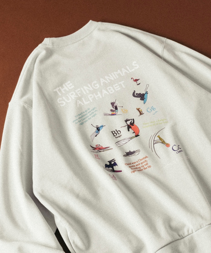 Surfing animals SWT /サーフィンアニマルズ クルーネックスウェット