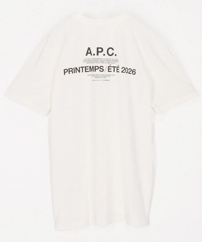 APC Printemps 26 Tシャツ