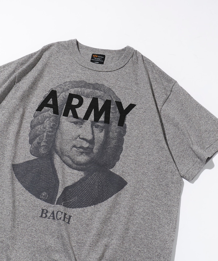 別注 ARMY バッハ プリントTシャツ