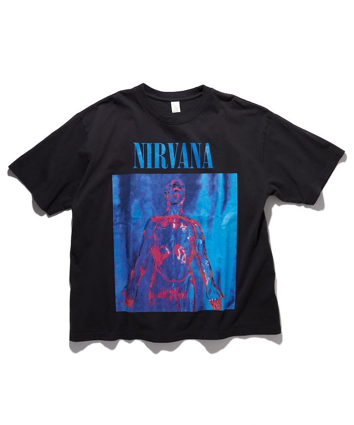 boohoo 新作 EXTENDED NECK ニルヴァーナ ライセンス Tシャツ Gap公式オンラインストア | ヘビーウェイト クロップド