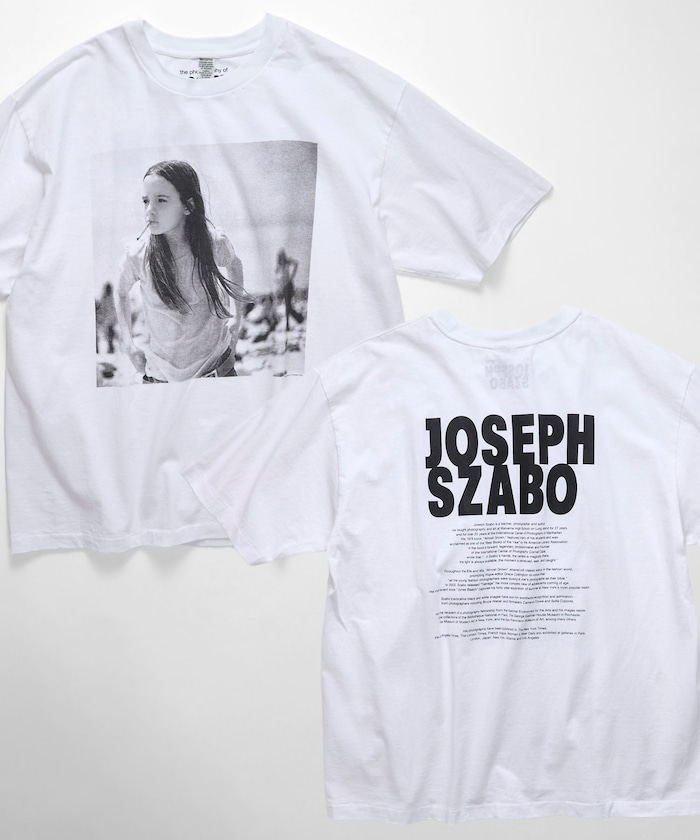 【4/3 12:00~発売】JOSEPH SZABO PRISCILLA TEE