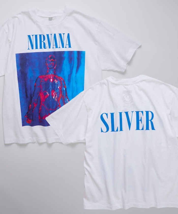【4/3 12:00~発売】NIRVANA SLIVER TEE