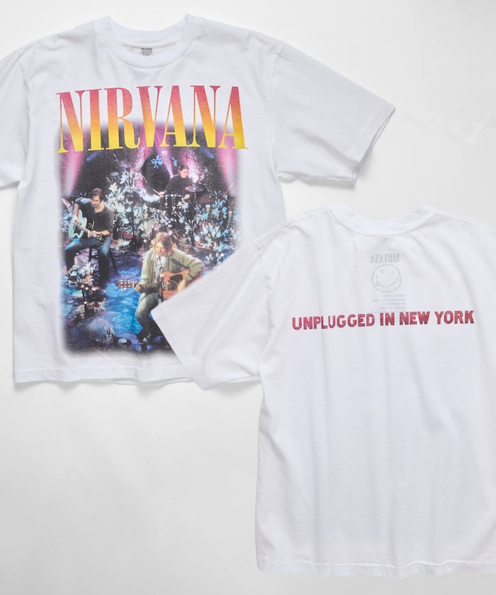 【4/3 12:00~発売】NIRVANA UNPLUGGED TEE