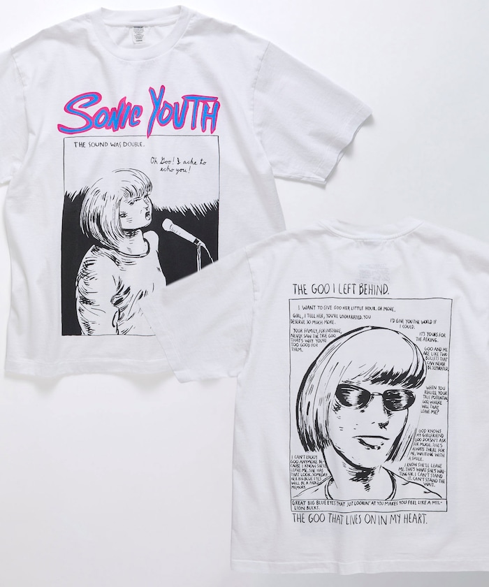 【4/3 12:00~発売】SONIC YOUTH GOO VHS TEE