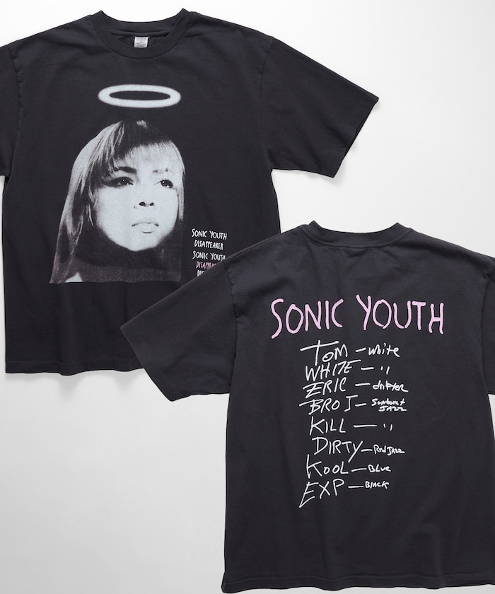 【4/3 12:00~発売】SONIC YOUTH TL DISAPPEARER TEE